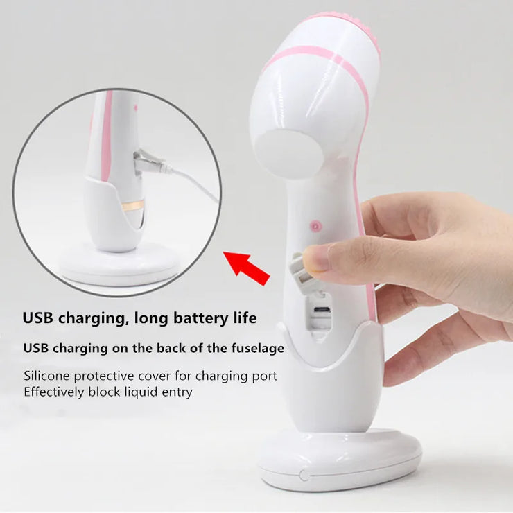 Cleansing Brush Sonic Nu Face Rotating Cleansing Brush