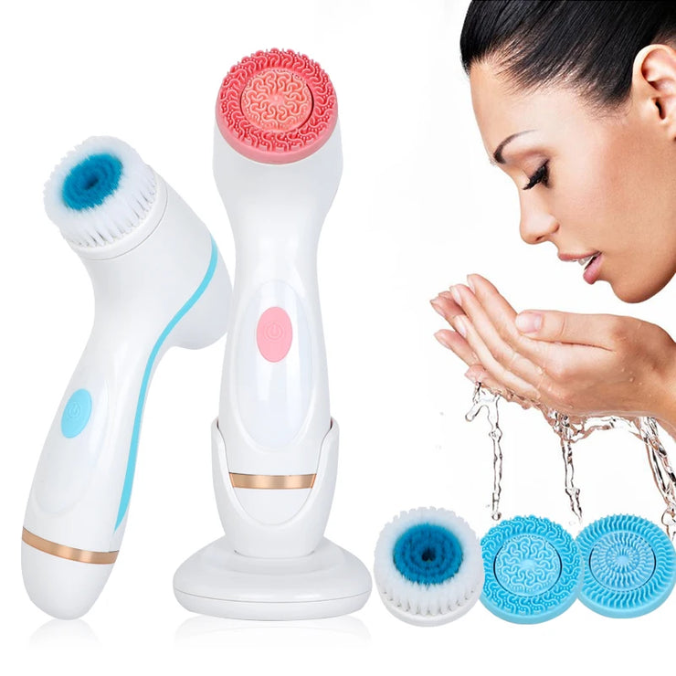 Cleansing Brush Sonic Nu Face Rotating Cleansing Brush