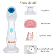 Cleansing Brush Sonic Nu Face Rotating Cleansing Brush